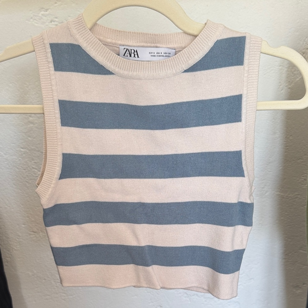 Zara Knit Crop Top
